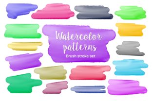 Abstract Creative Watercolor Patterns for Blogs