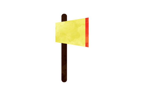 Halloween Watercolor Icon Ax for Bloggers & Digital Publishers