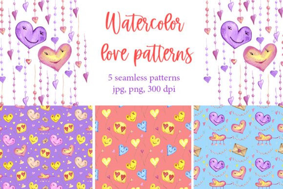 Watercolor Patterns for Valentine’s: A Designer’s Review for Real Client Projects