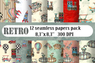 Watercolor Transport Patterns Set Review